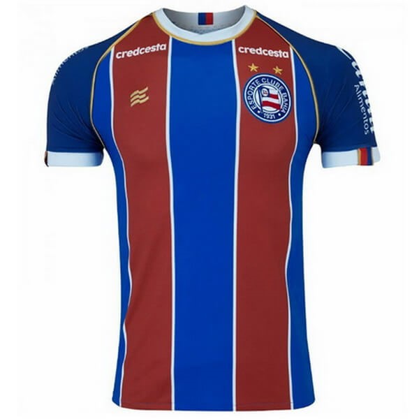 Thailande Maillot Football Bahia Domicile 2020-21 Bleu Rouge